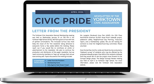 Yorktown Civic Association Newsletter